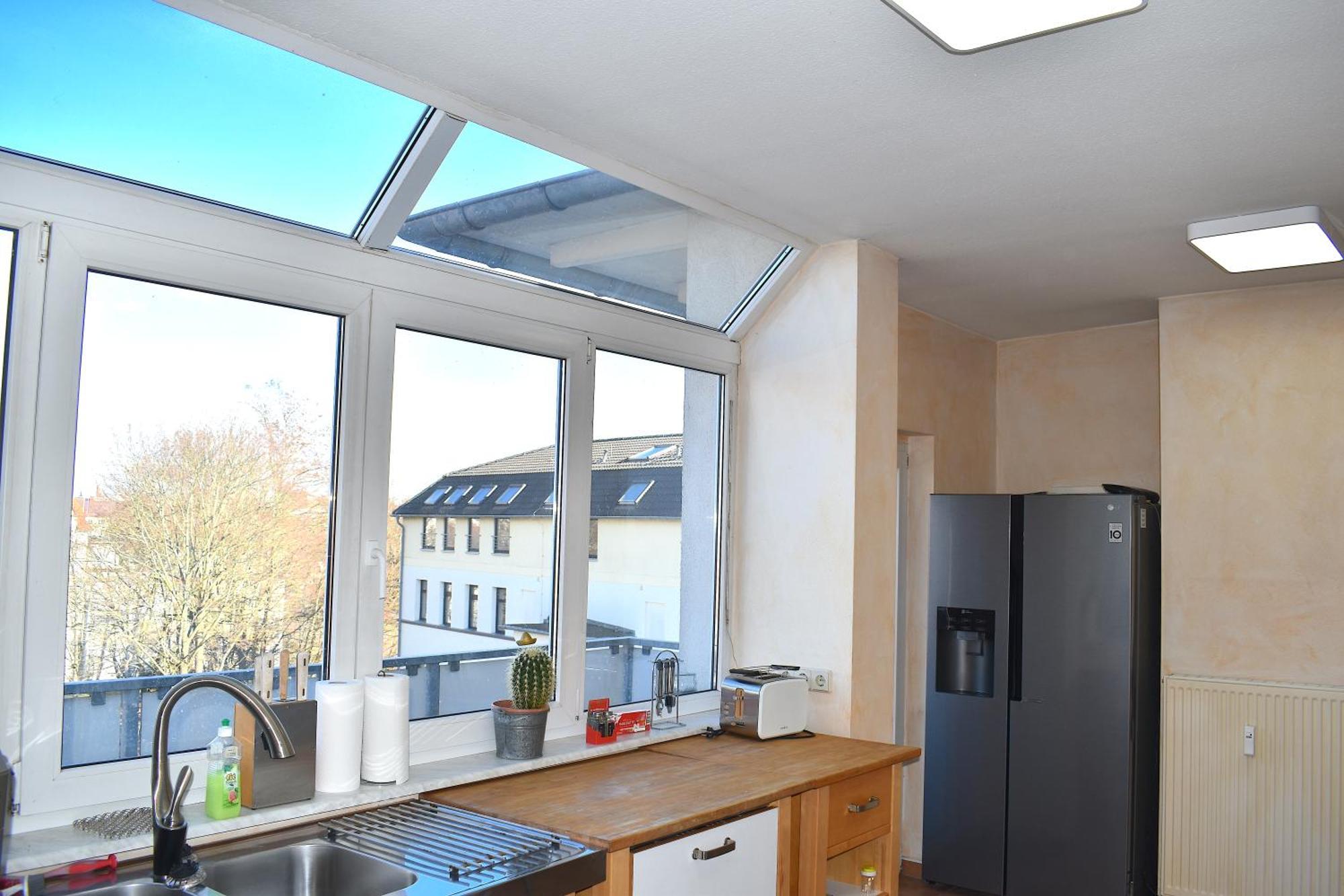 City-Dach-Apartment Mit Loggia - Balkon - Kamin Cottbus Exteriér fotografie